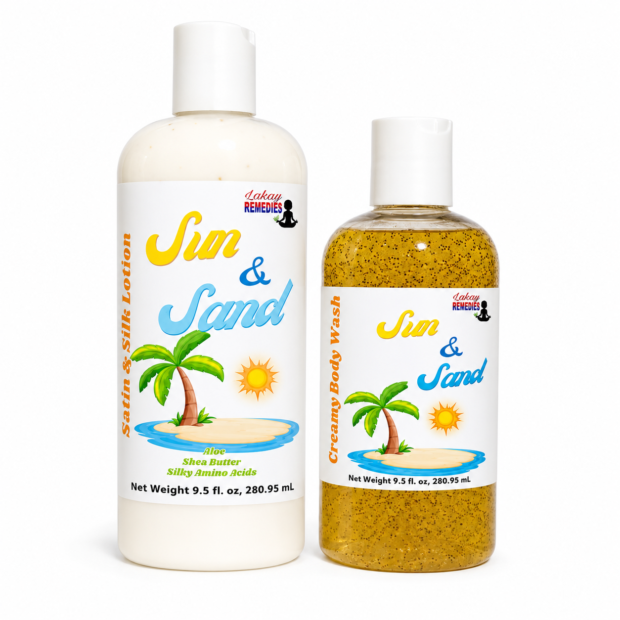 Two products from Lakay Remedies 