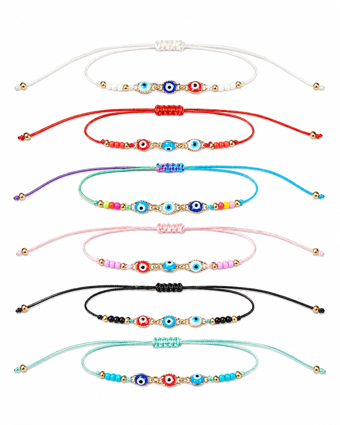 Evil Eye Adjustable Bracelet