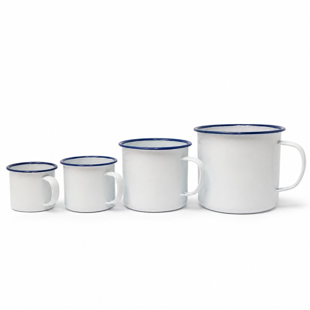 Iyawo Mug | Gode Blan | Enamel Iyawo Cup
