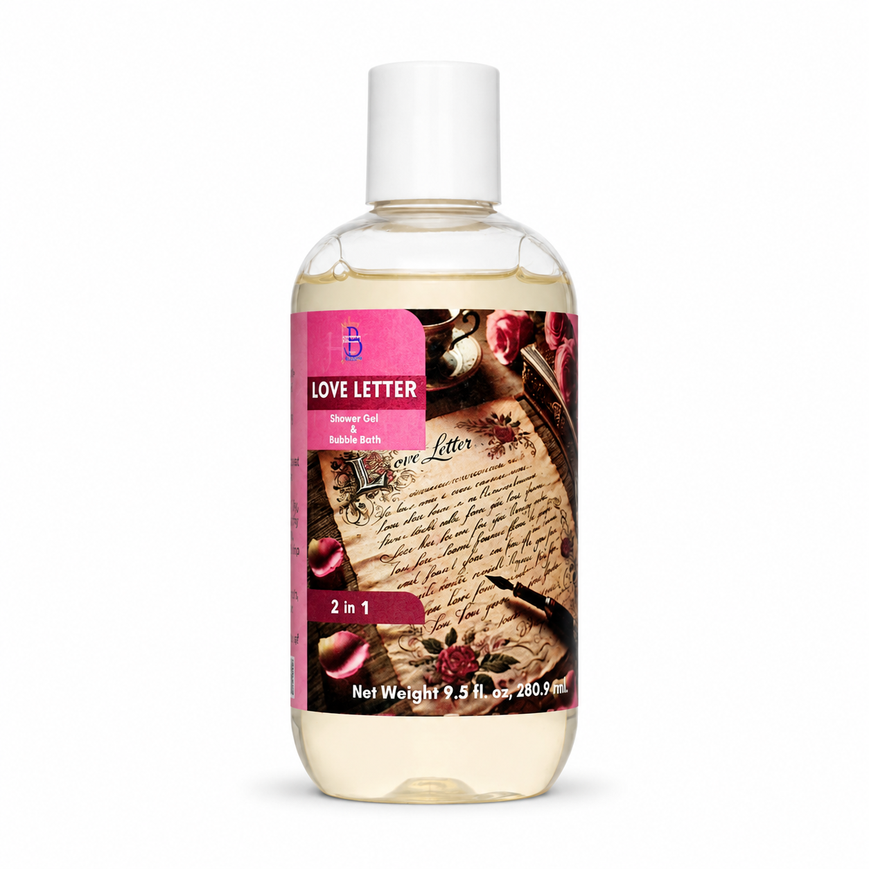 Love Letter 2 in 1 Body Wash and Bubble Bath
