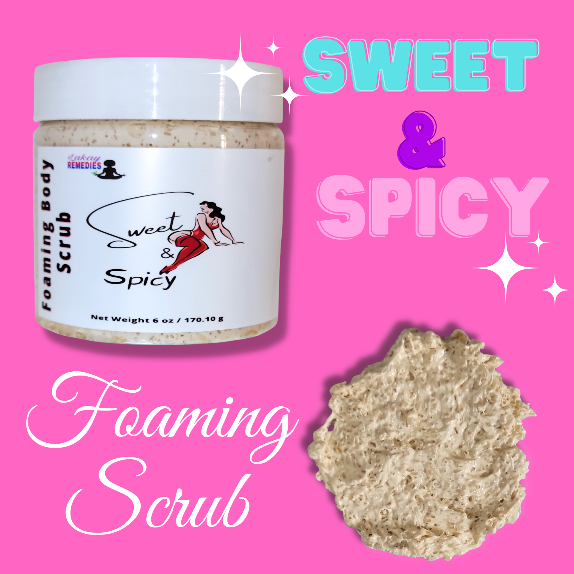 Sweet & Spicy Foaming Body Scrub