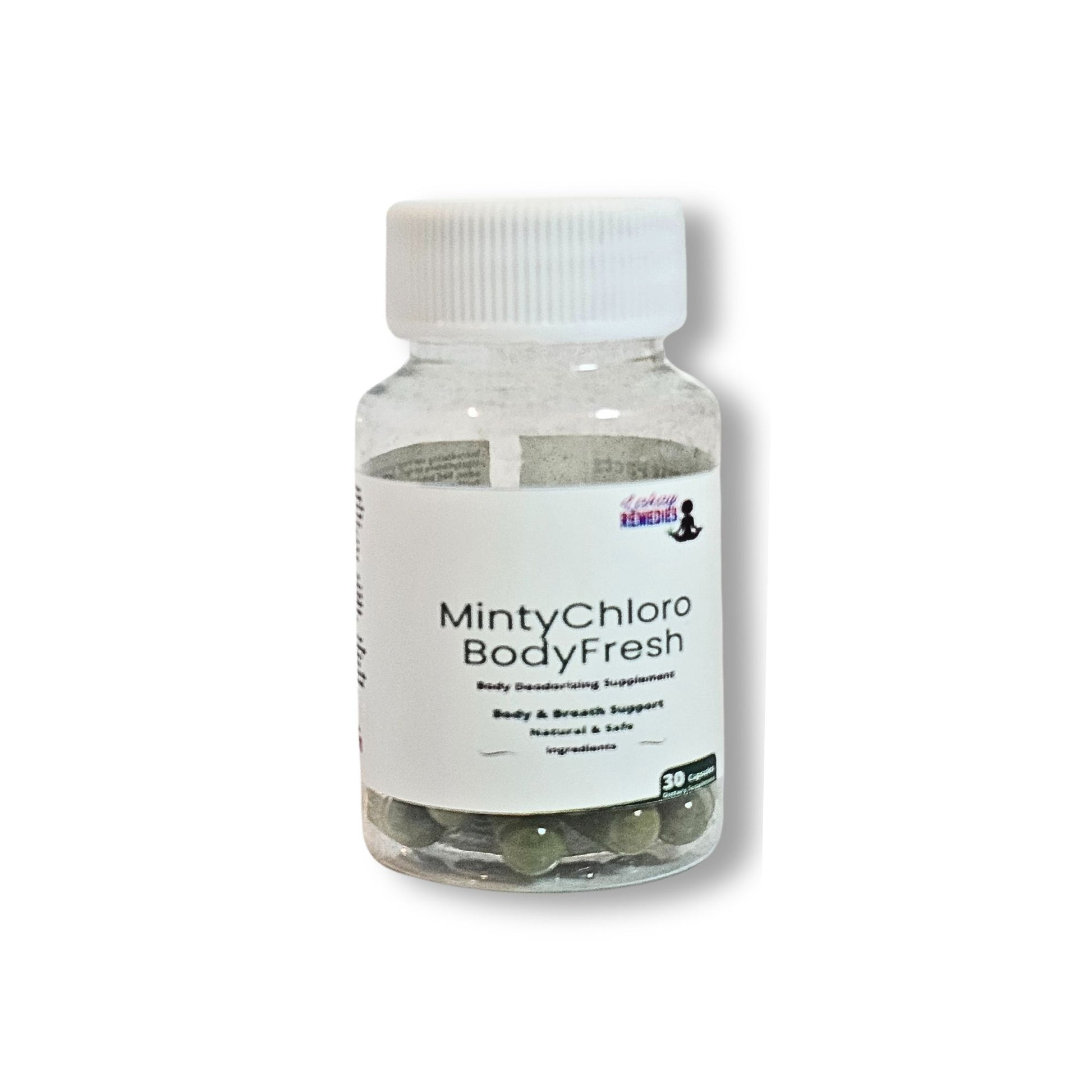 MintyChloro BodyFresh Pills- Body Odor, Gut & Skin Capsules