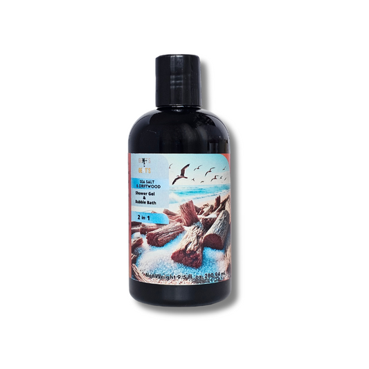 Sea Salt & Driftwood 2 in 1 Shower Gel & Bubble Bath