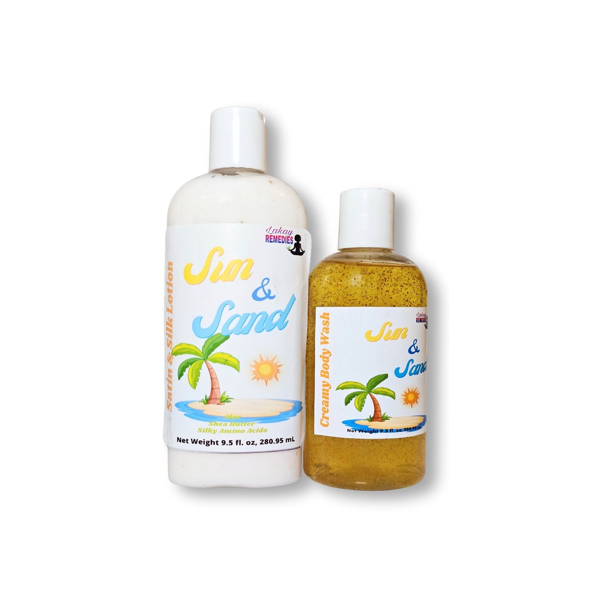 Sun & Sand Body Wash & Lotion Set