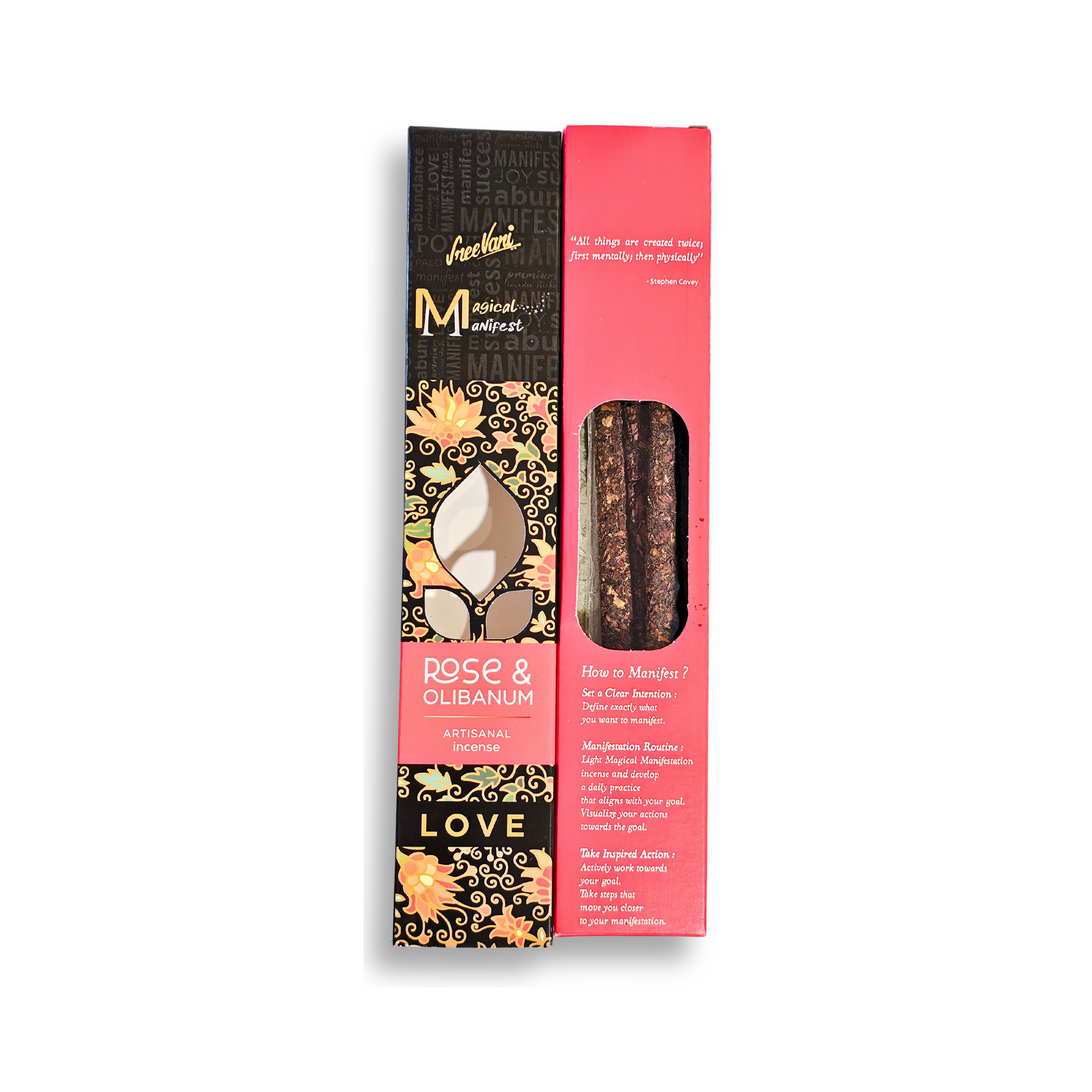 Love Rose & Olibanum Artisanal Incense