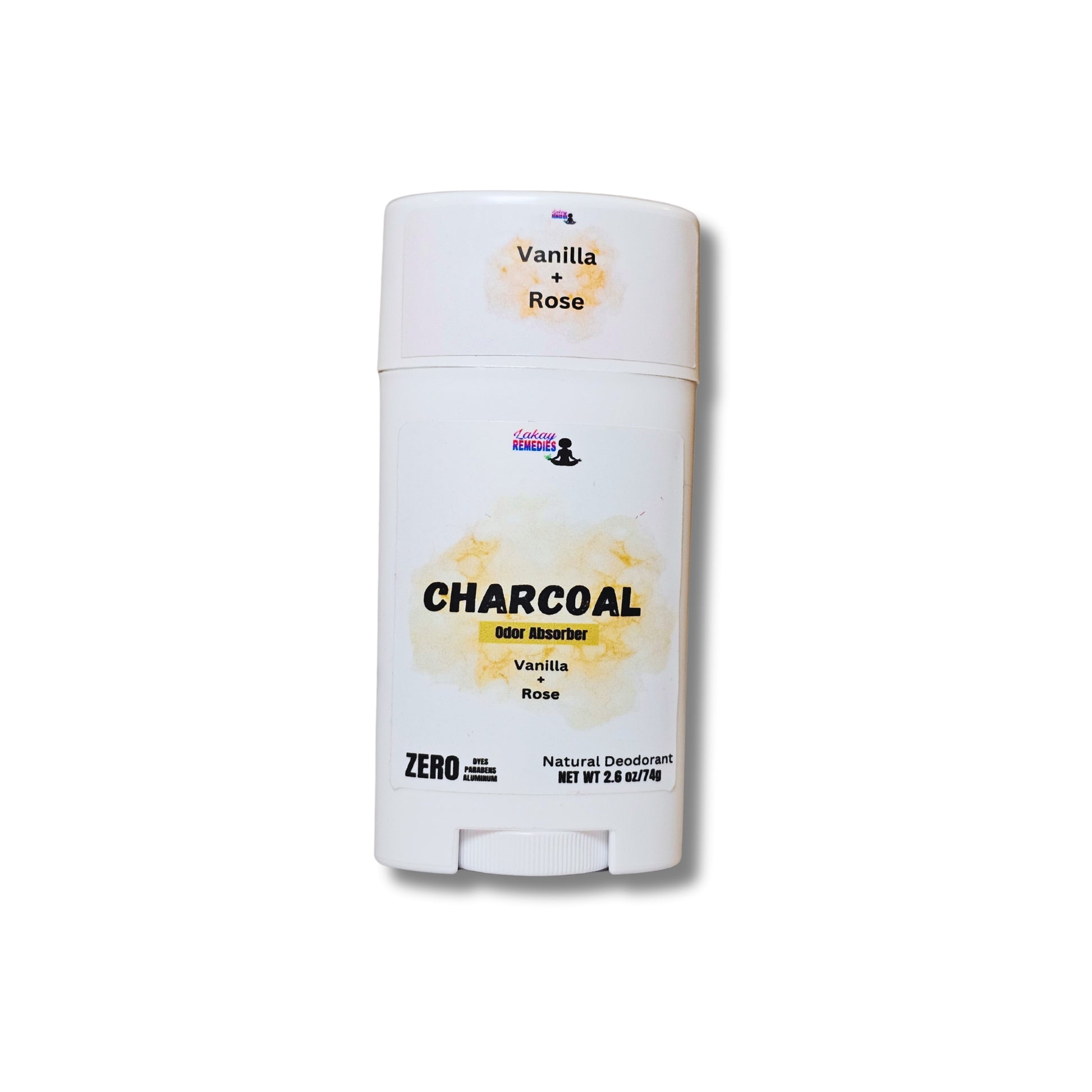 Vanilla & Rose Charcoal Deodorant