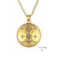 Gold Mama Brigitte Pendant Necklace