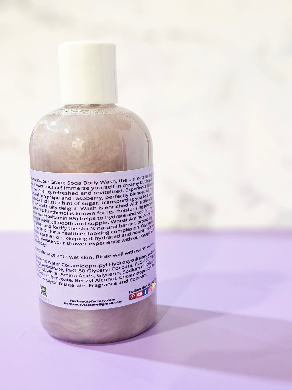 Fancy Grape Creamy Body Wash