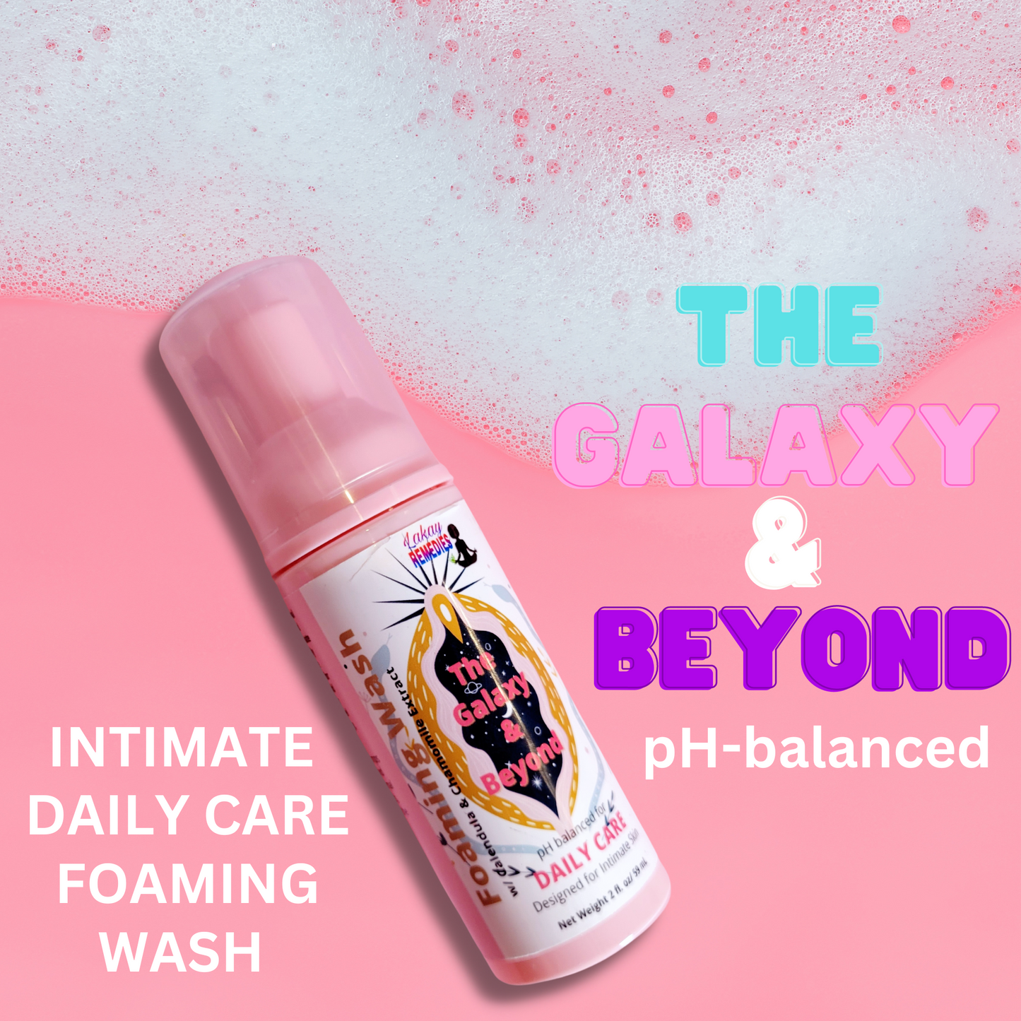 The Galaxy & Beyond Sensitive Skin Intimate Daily Care Foam Wash