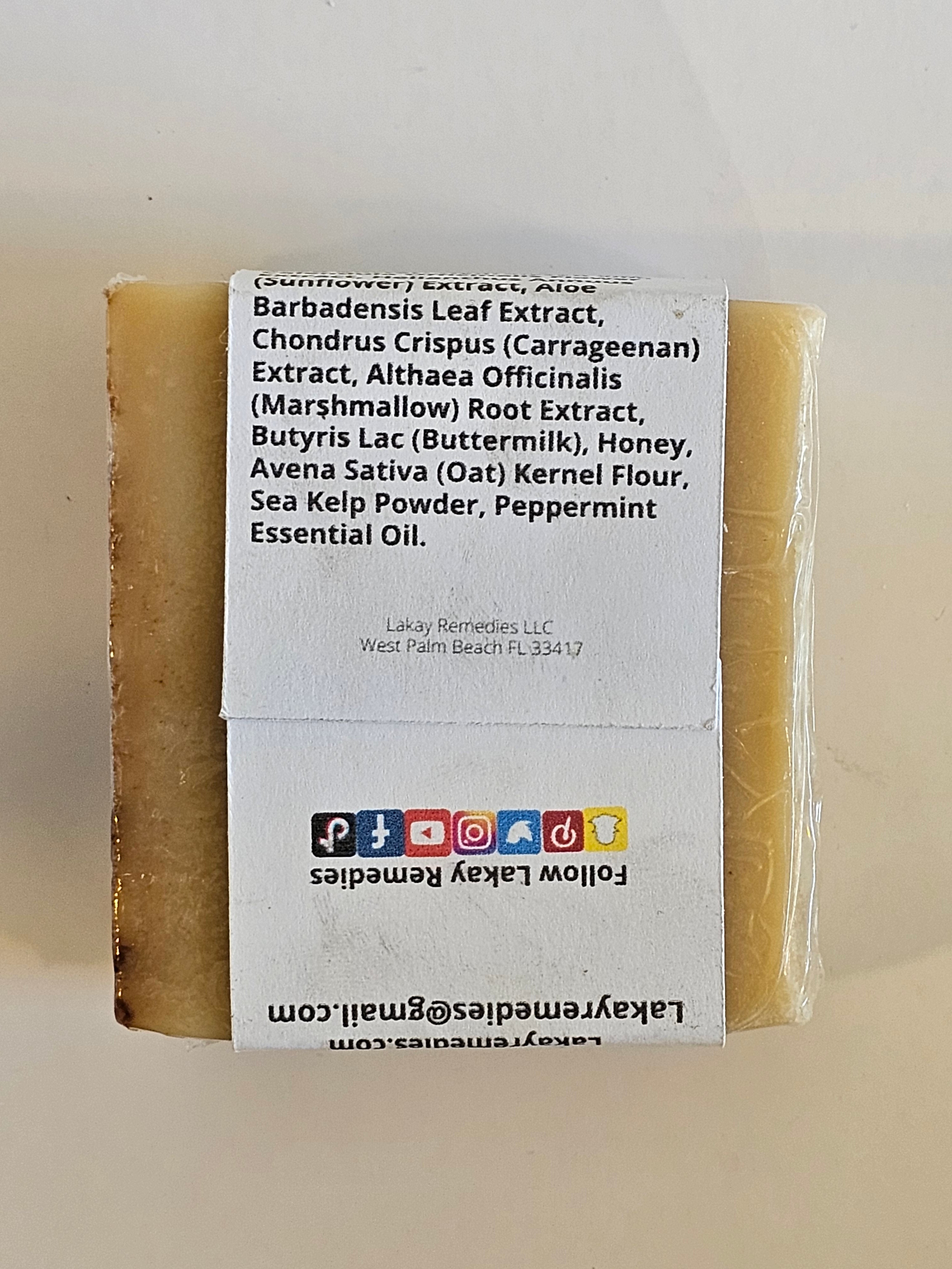 Peppermint Sea Kelp Soap