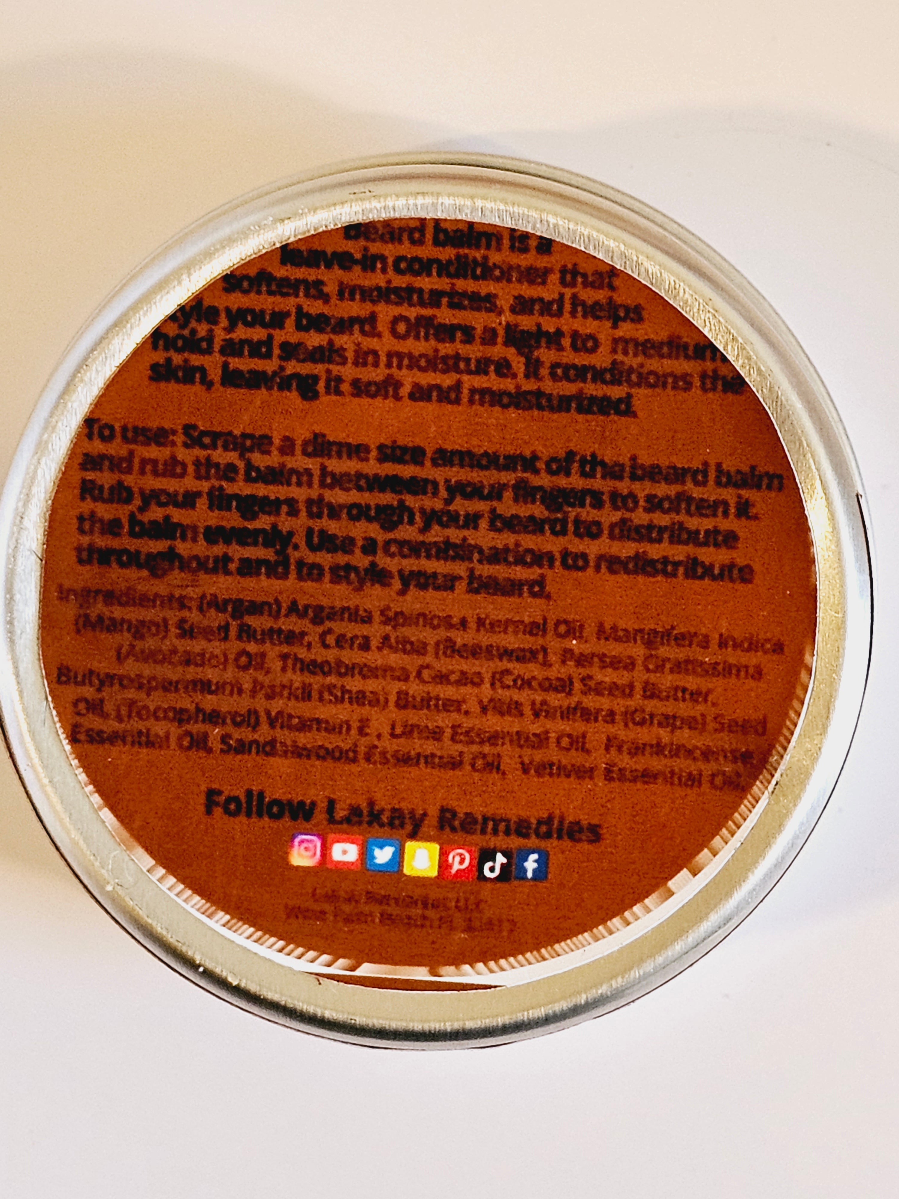 Smokey Woods Beard Gang Balm