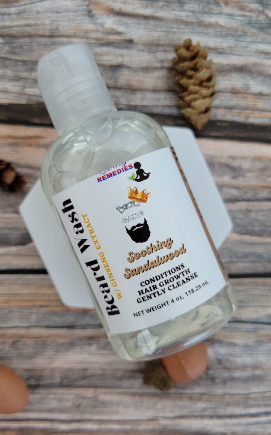 Soothing Sandalwood Beard Gang Moisturizing Shampoo