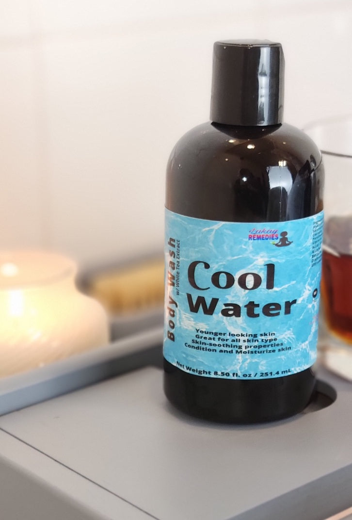 Cool Water Body Wash With White Tea Extract