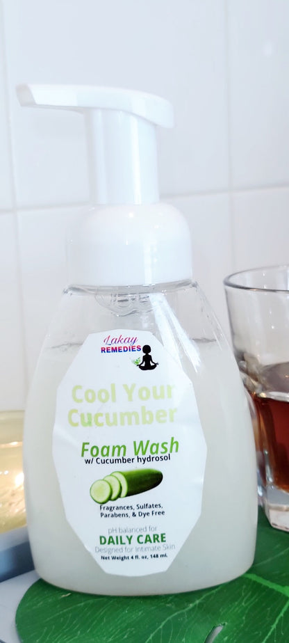 Cool Your Cucumber Men Intimate Daily Foam Wash