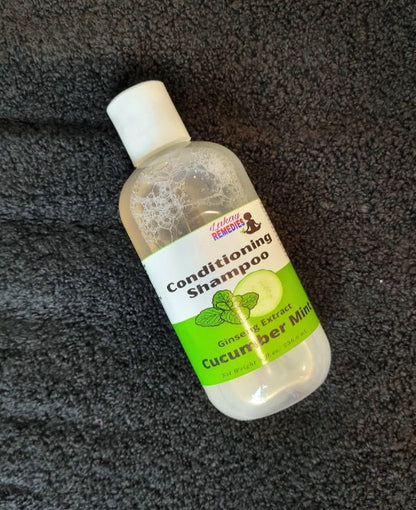 Cucumber Mint Conditioning Shampoo With Ginseng Extract