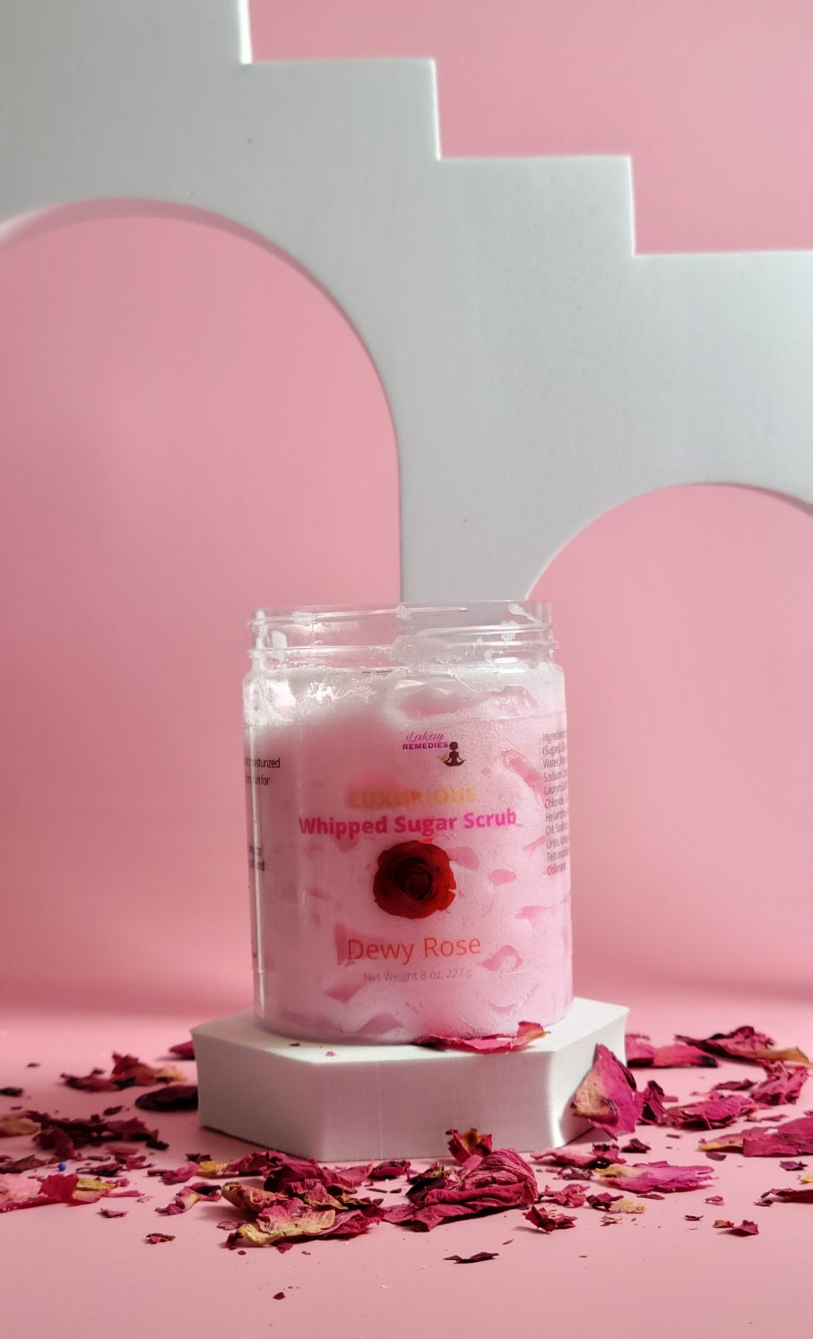 Dewy Rose Whipped Sugar Scrub