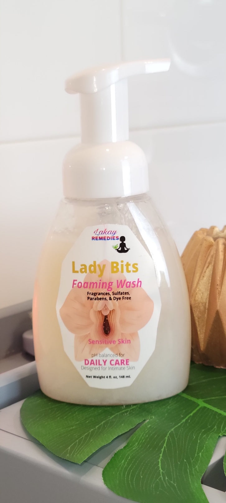 Lady Bits Sensitive Skin Intimate Daily Care Foam Wash