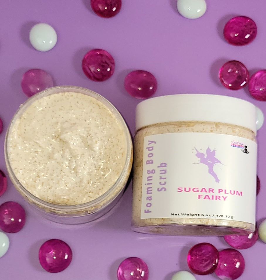 Sugar Plum Fairy Foaming Body Scrub